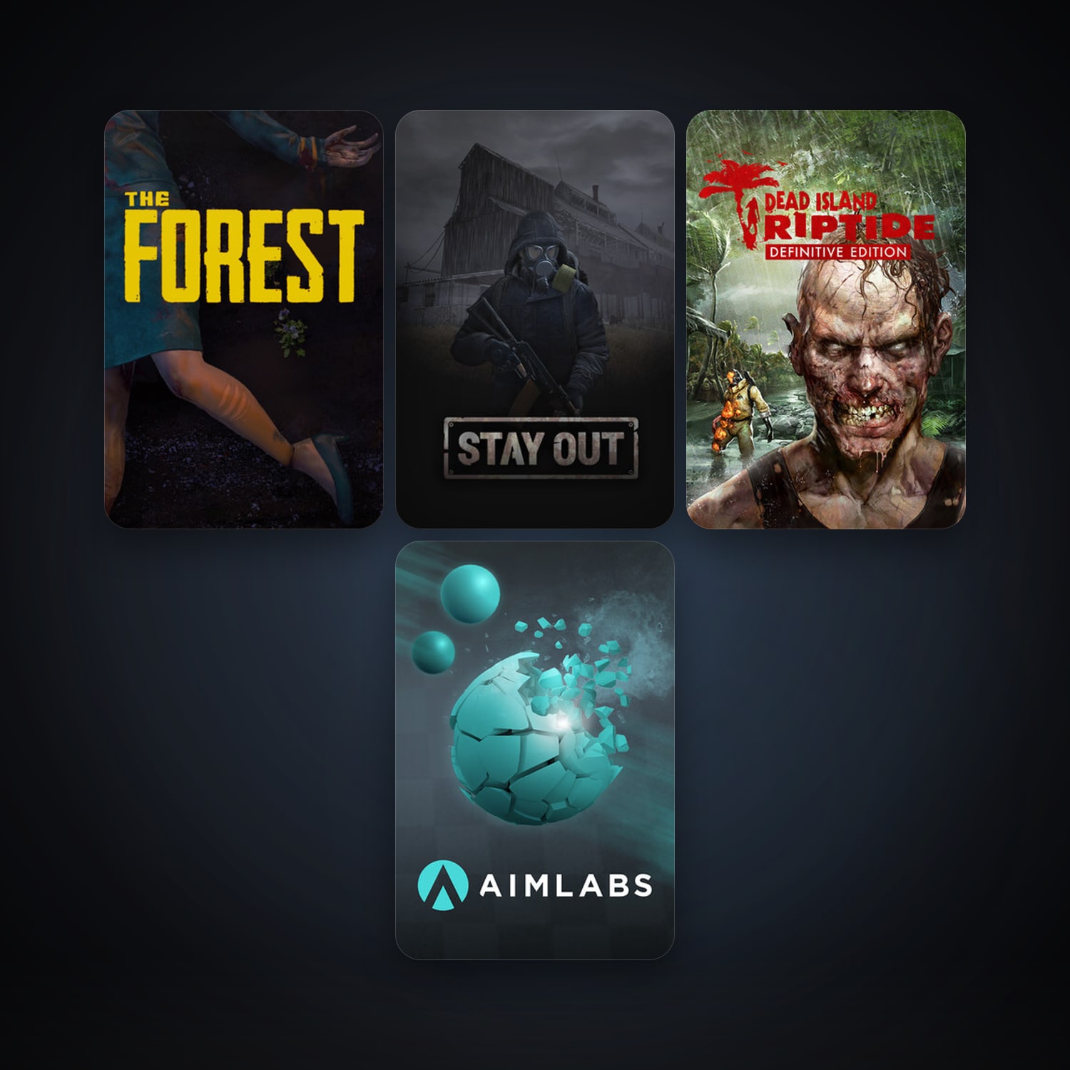 The Forest + Dead Island: Riptide Definitive Edition, 15 games, clean — HabibiAccounts