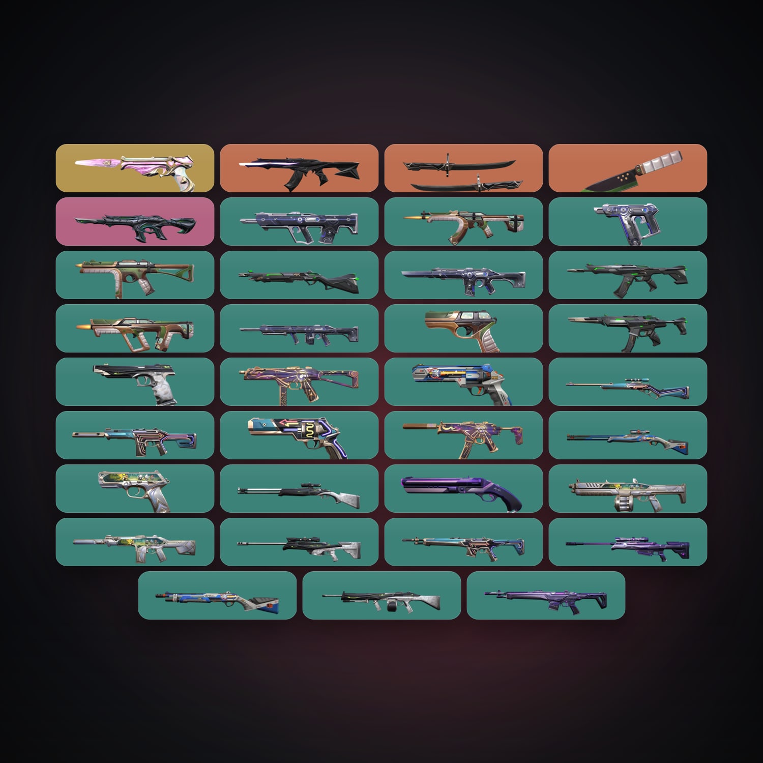 EU Bronze 2 locker — 2 knives, 36 skins, lvl 47 — HabibiAccounts