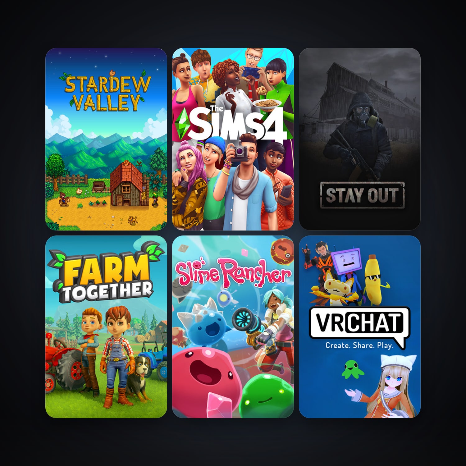 Terraria + Stardew Valley, 65 games, clean — HabibiAccounts