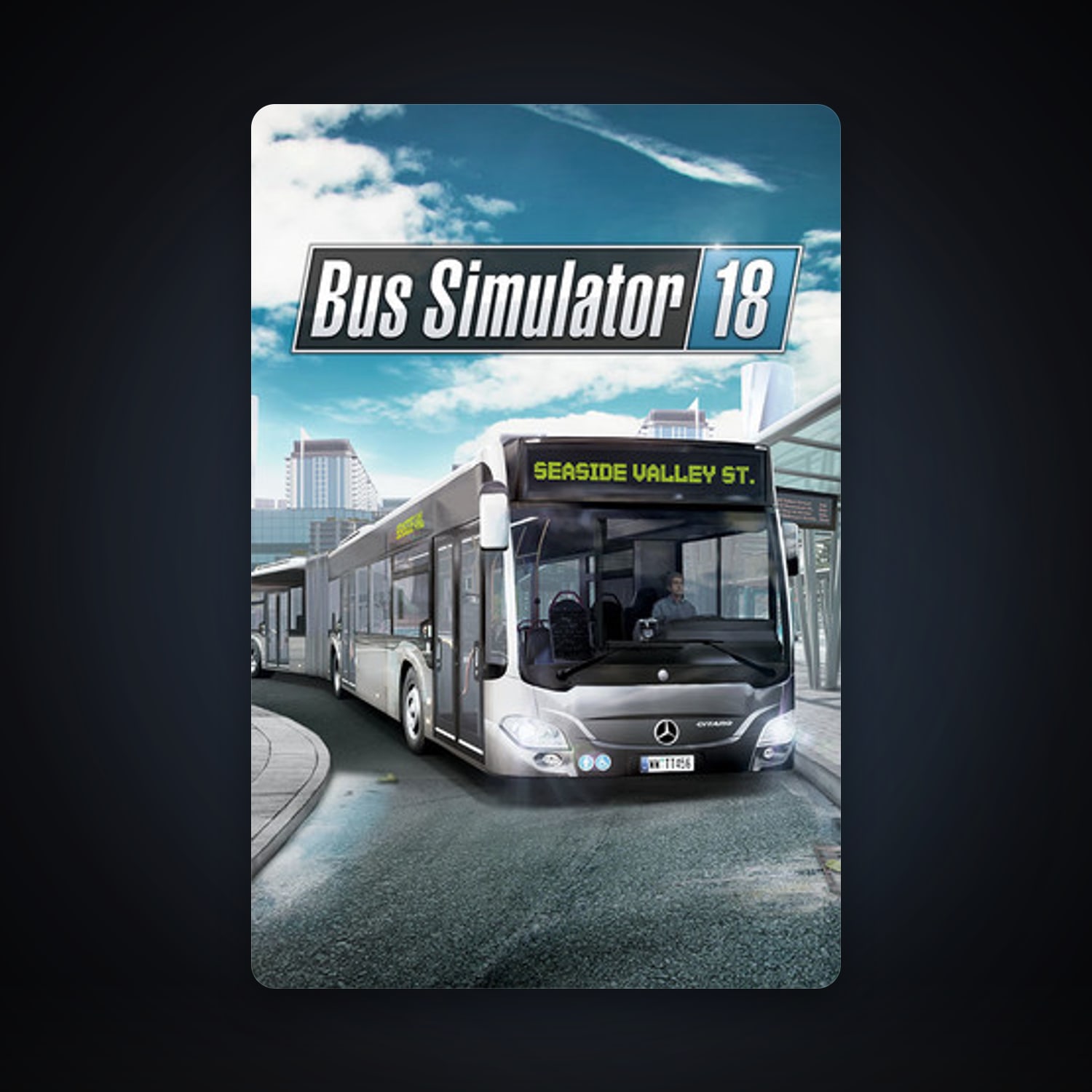 Bus Simulator 18, 1 games, clean — HabibiAccounts