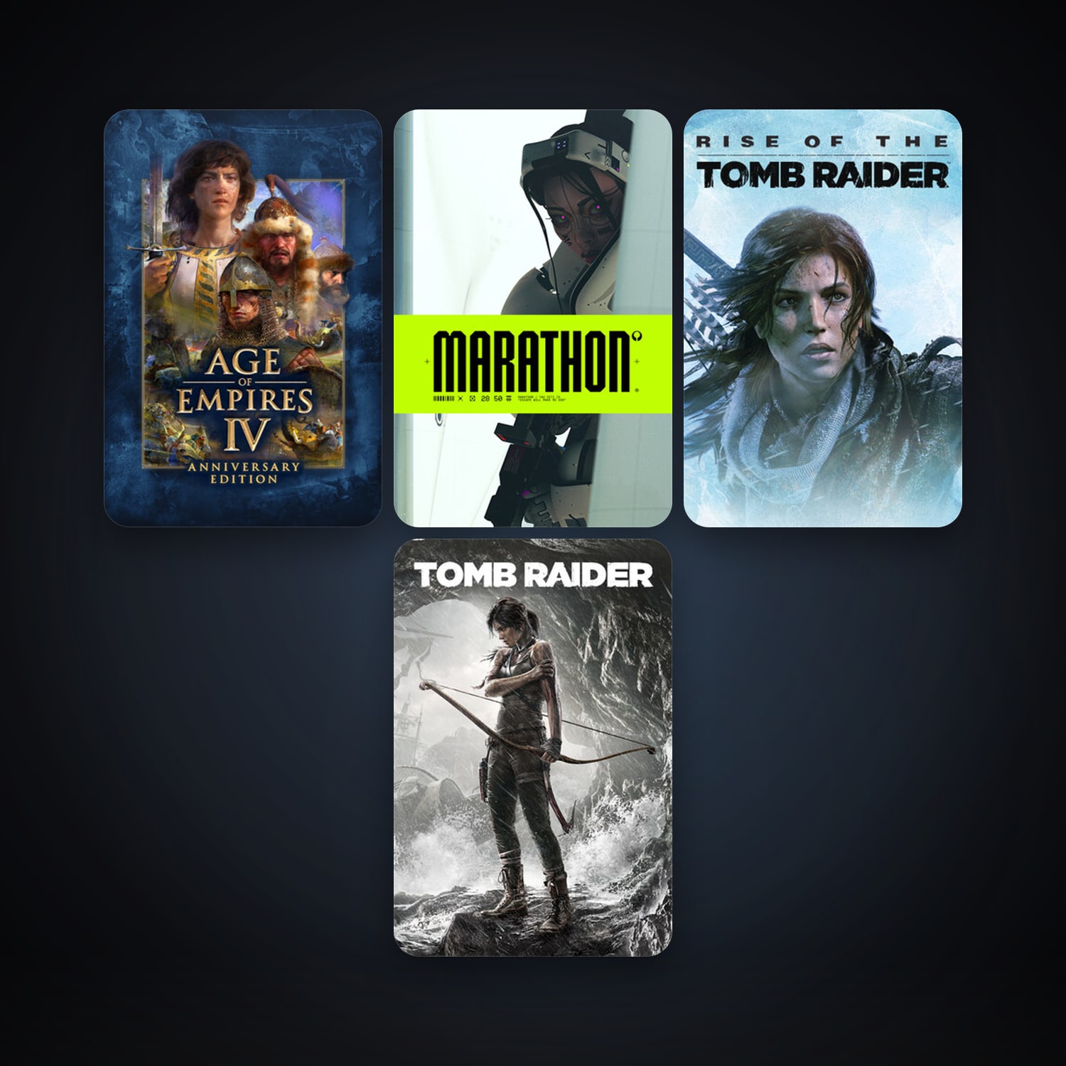 Tomb Raider + Rise of the Tomb Raider, 7 games, clean — HabibiAccounts