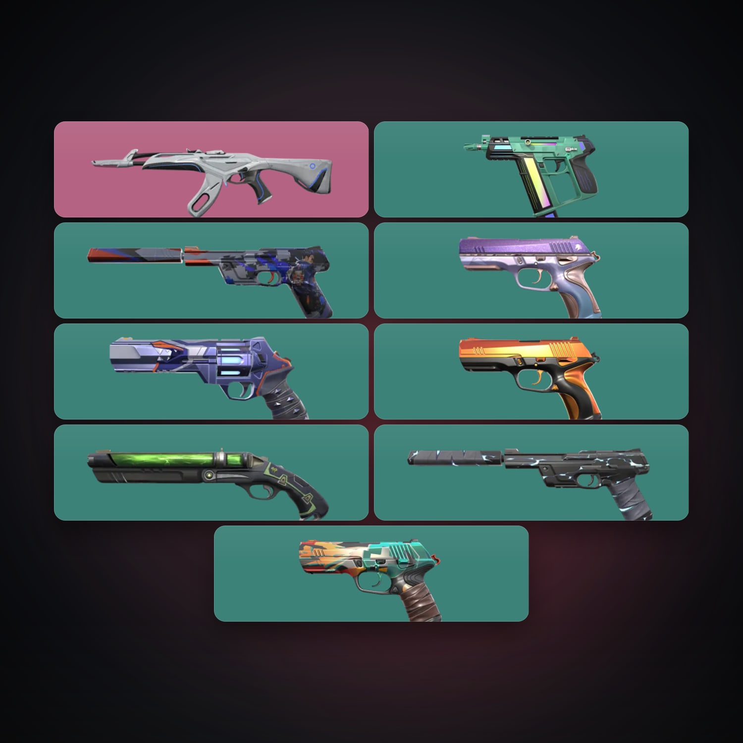 EU Bronze 2 locker — 9 skins, lvl 118 — HabibiAccounts