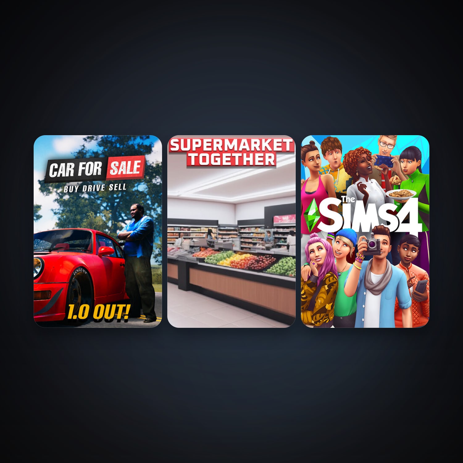 The Sims 4 + Car For Simulator 2023, 5 games, clean — HabibiAccounts