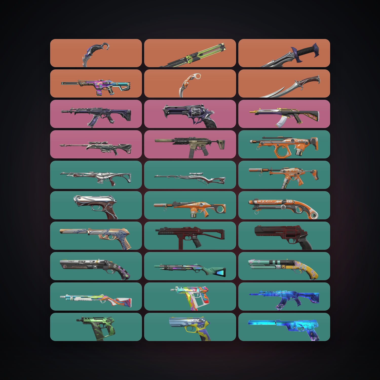 EU Gold 3 locker — 5 knives, 47 skins, lvl 239 — HabibiAccounts