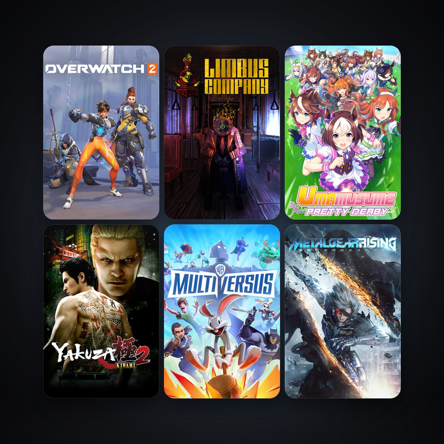 Borderlands 2 + METAL GEAR RISING: REVENGEANCE, 17 games, clean — HabibiAccounts