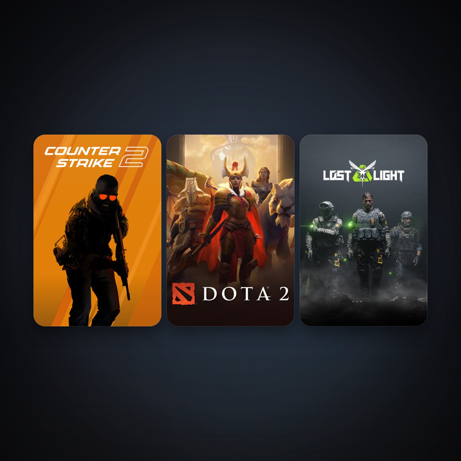 Dota 2 + CS2 Prime, 3 games, clean — HabibiAccounts