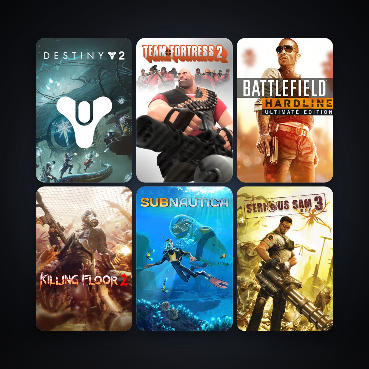 Team Fortress 2 + Killing Floor, 80 games, clean — HabibiAccounts