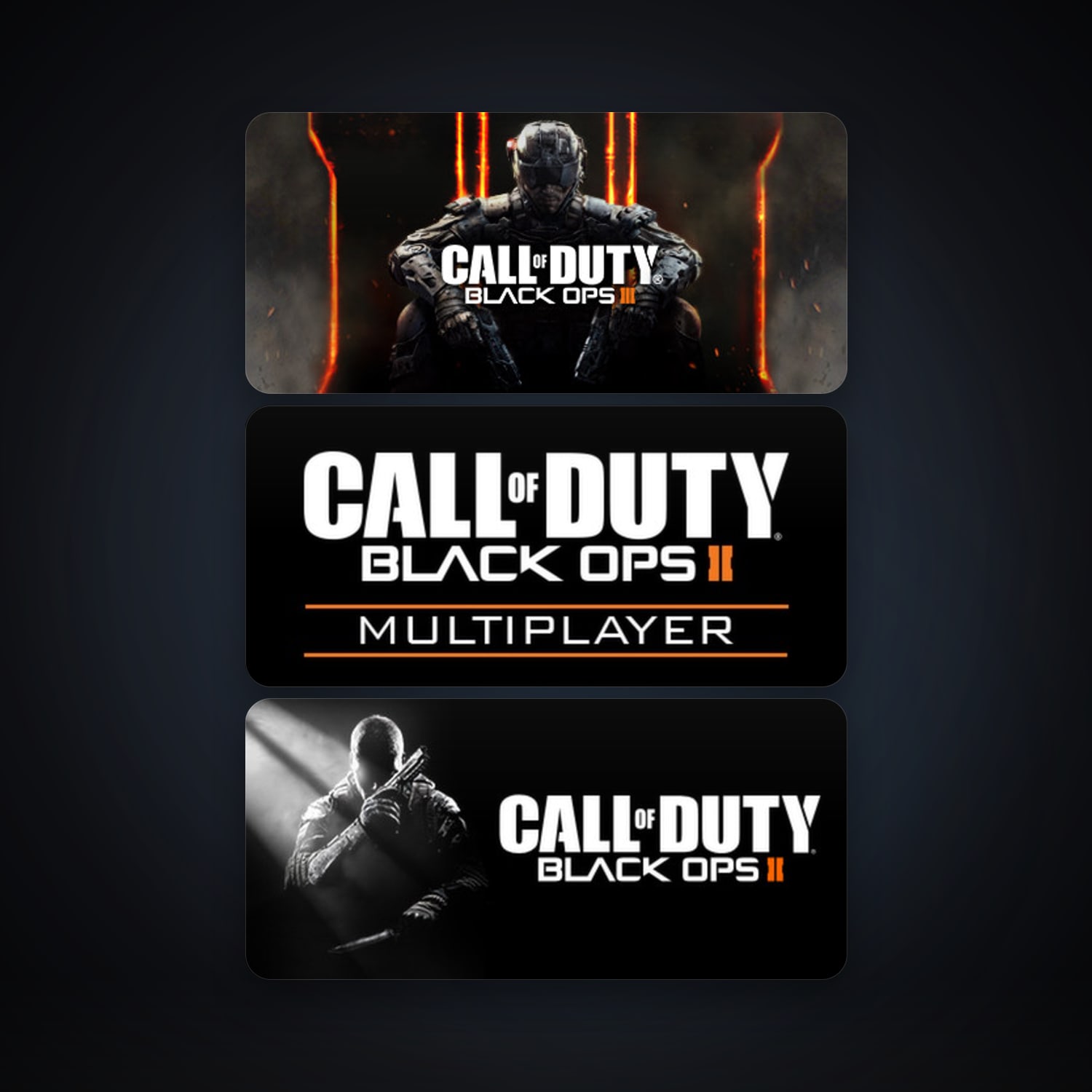 Call of Duty: Black Ops II + Call of Duty: Black Ops II - Multiplayer, 4 games, clean — HabibiAccounts