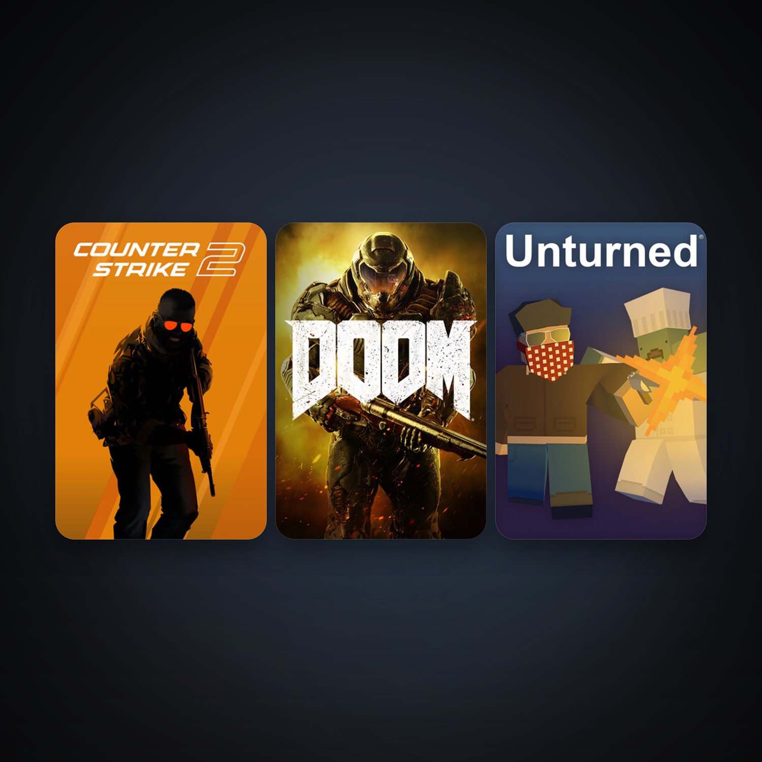 CS2 Prime + Unturned, 5 games, clean — HabibiAccounts