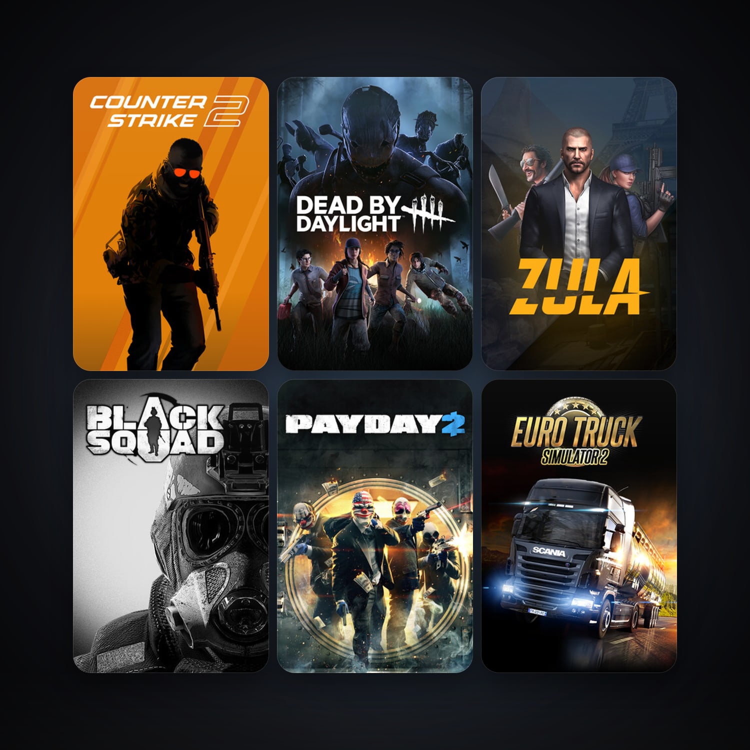 CS2 Prime + PAYDAY 2, 23 games, clean — HabibiAccounts