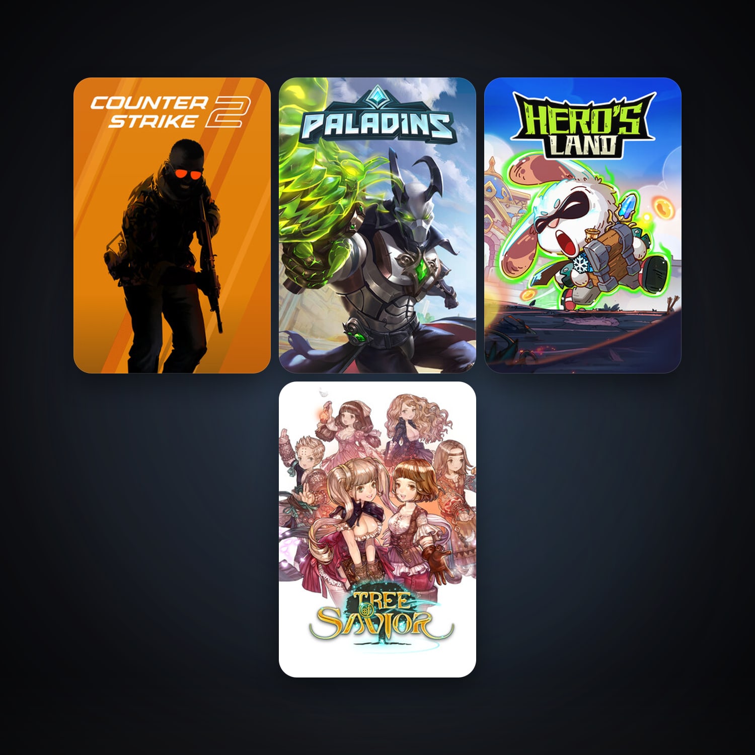 CS2 Prime + Tree of Savior, 5 games, clean — HabibiAccounts