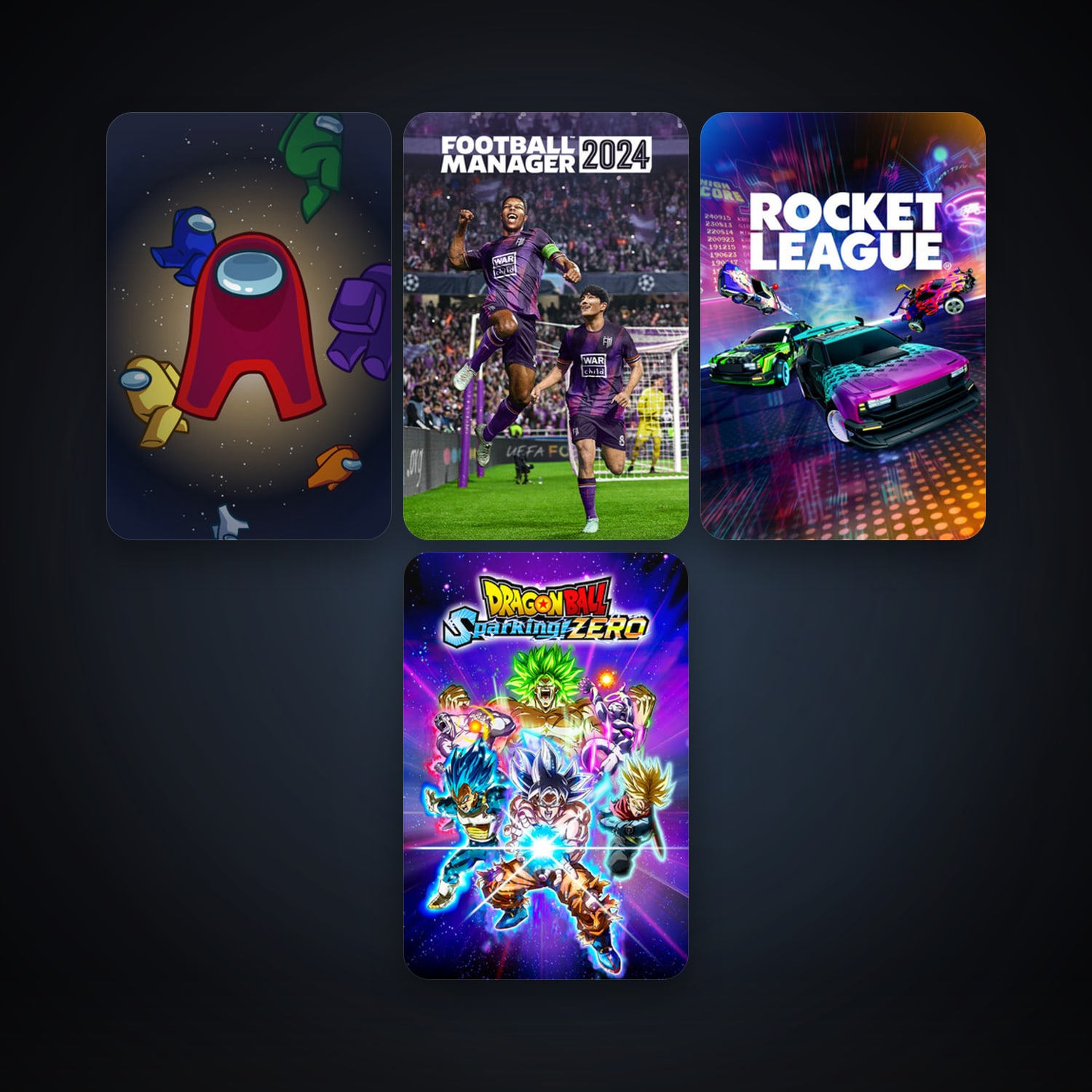 Rocket League + KovaaK's FPS Aim Trainer, 14 games, clean — HabibiAccounts