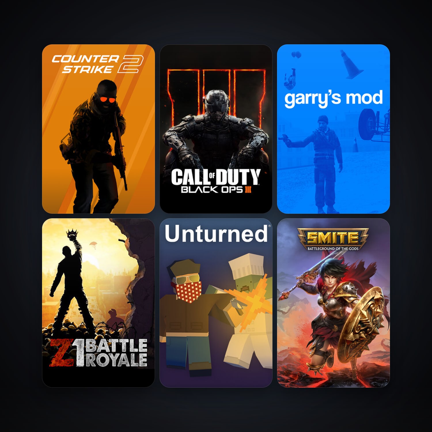 CS2 Prime + Garry's Mod, 20 games, clean — HabibiAccounts