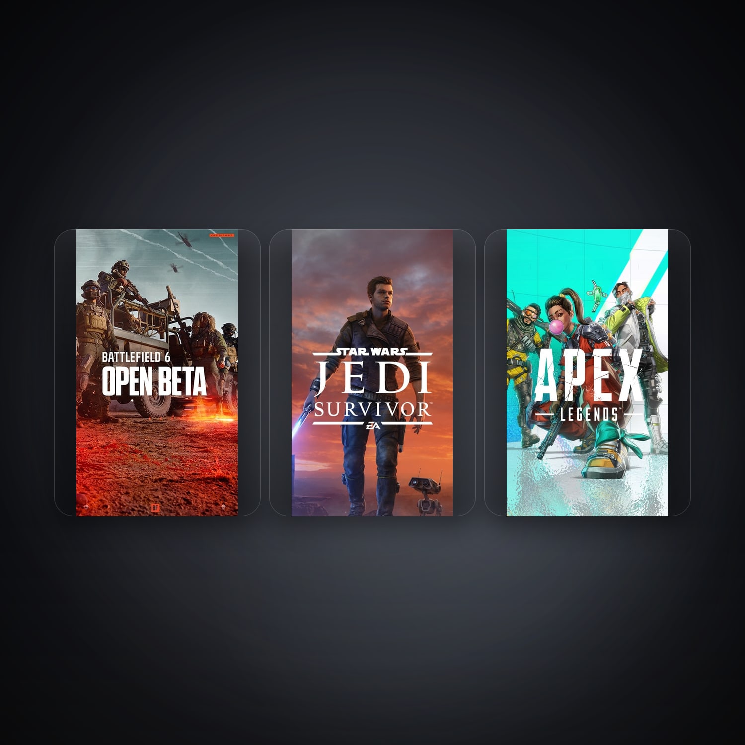 EA Battlefield 6 Open Beta + STAR WARS Jedi: Survivor — PL — 3 games — HabibiAccounts