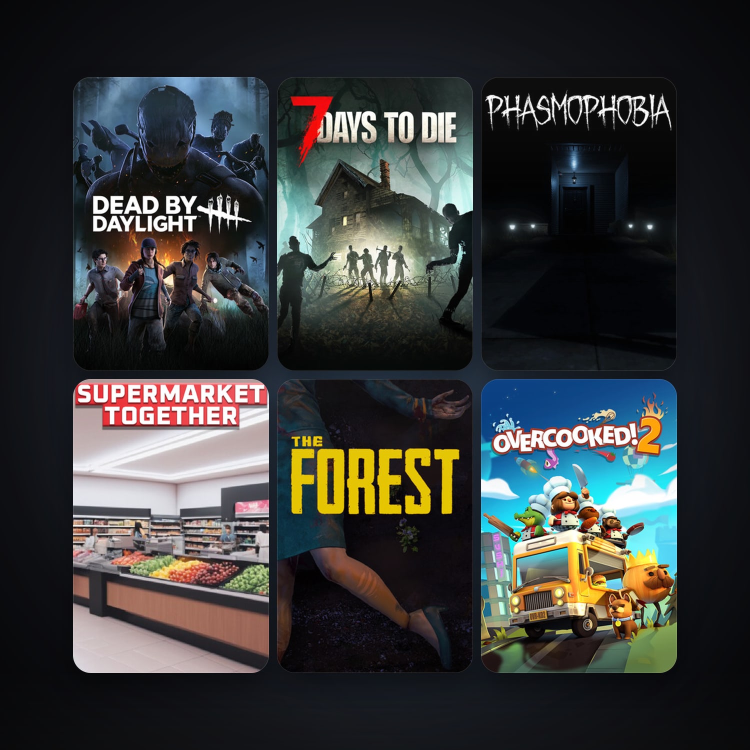 Left 4 Dead 2 + The Forest, 11 games, clean — HabibiAccounts