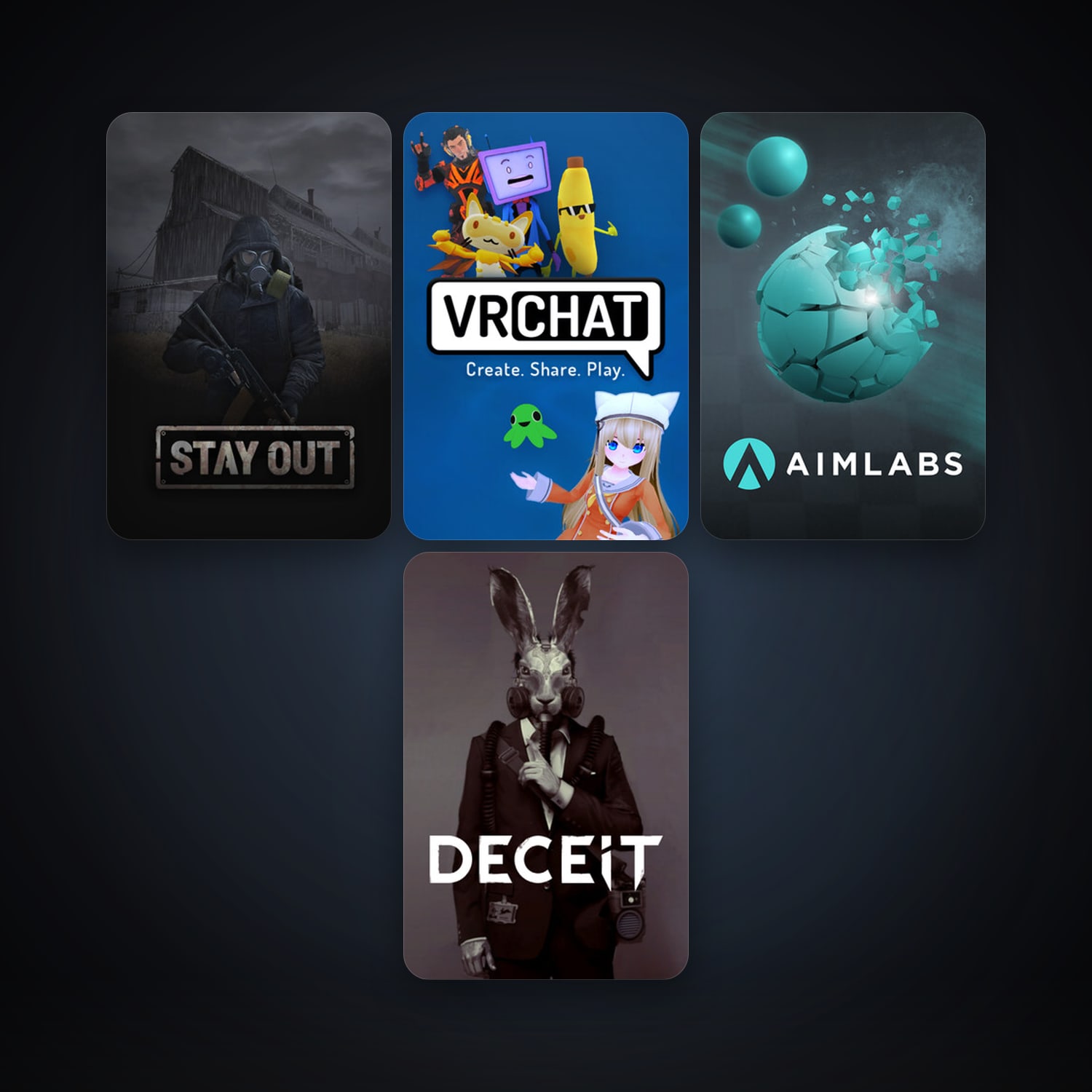 Free CS2 (No Prime) + VRChat, 14 games, clean — HabibiAccounts