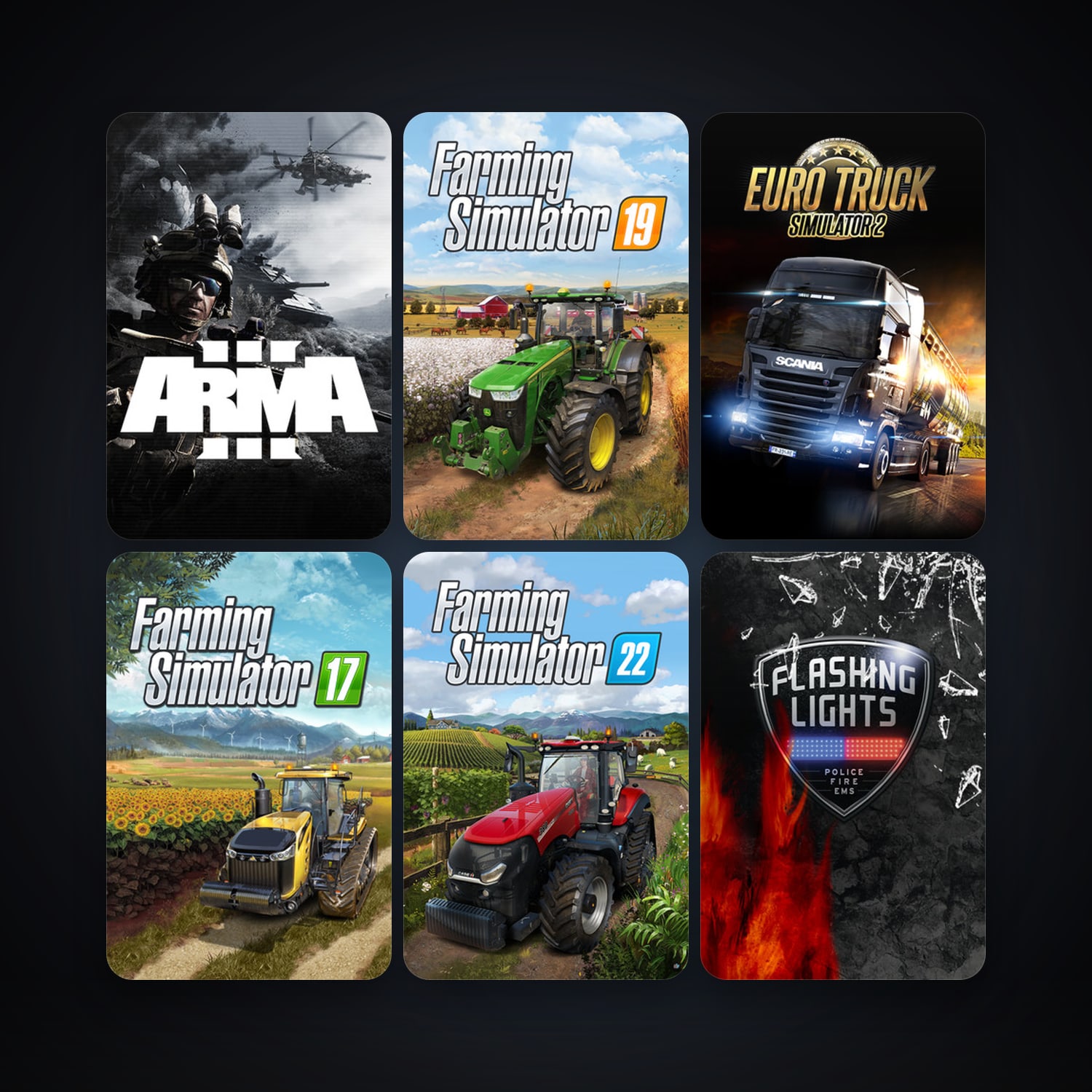 Garry's Mod + Arma 3, 79 games, Steam 10, clean — HabibiAccounts
