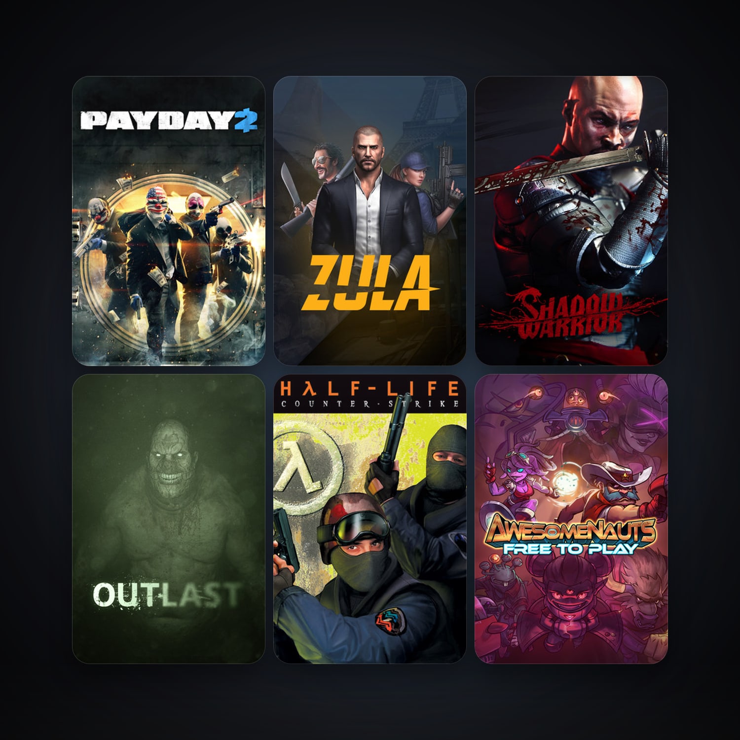 Counter-Strike + Team Fortress Classic, 49 games, Steam 15, clean — HabibiAccounts