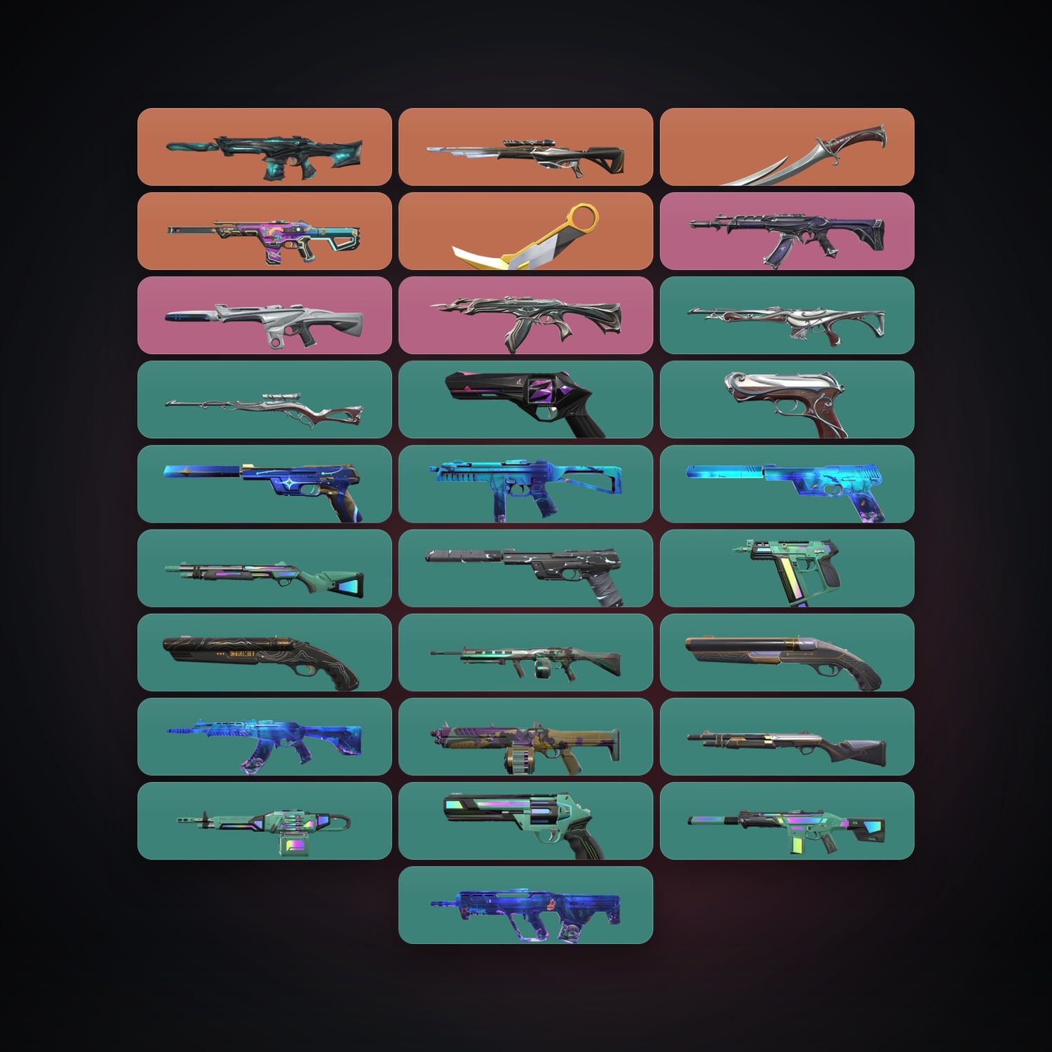 EU Diamond 3 locker — 2 knives, 28 skins, lvl 73 — HabibiAccounts
