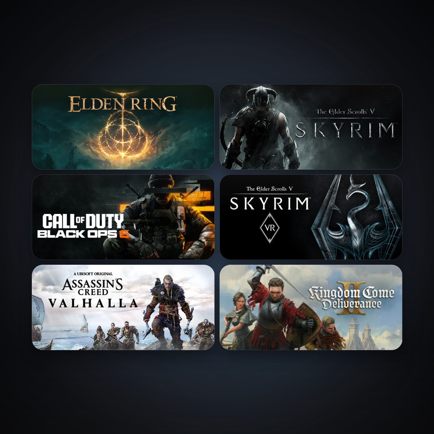 The Elder Scrolls V: Skyrim + The Elder Scrolls V: Skyrim VR, 48 games, clean — HabibiAccounts