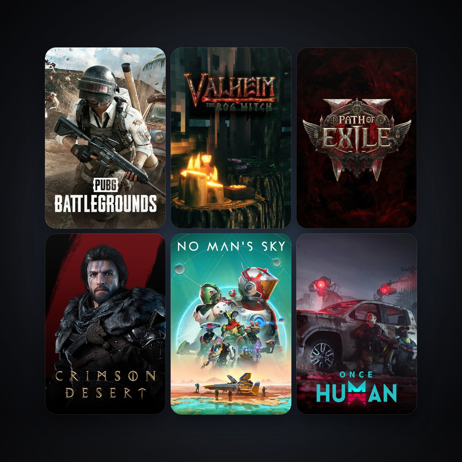 Path of Exile + No Man's Sky, 48 games, clean — HabibiAccounts