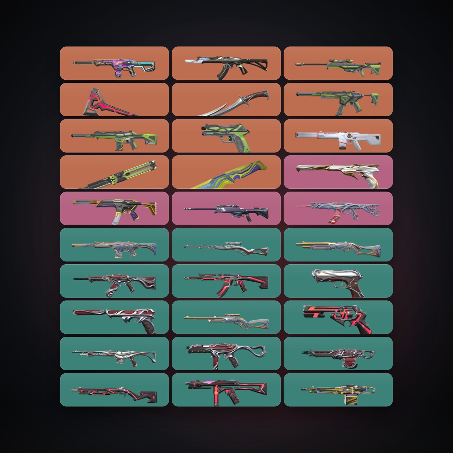 NA Bronze 2 locker — 4 knives, 73 skins, lvl 156 — HabibiAccounts