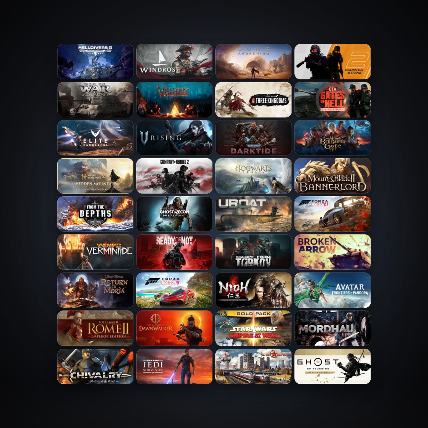 Steam 360 games, Steam 14, clean — HabibiAccounts