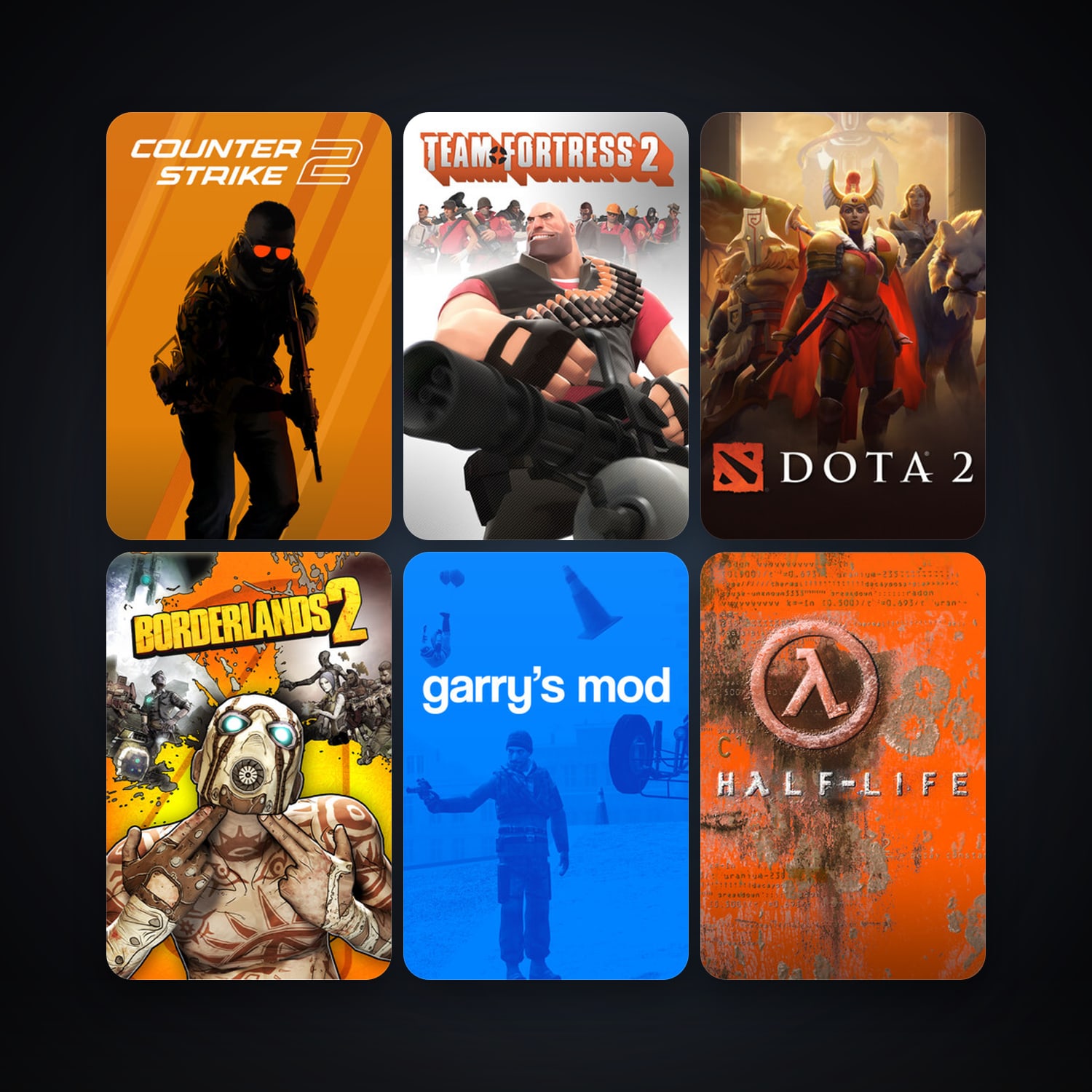 Counter-Strike + Team Fortress Classic, 85 games, Steam 11, clean — HabibiAccounts