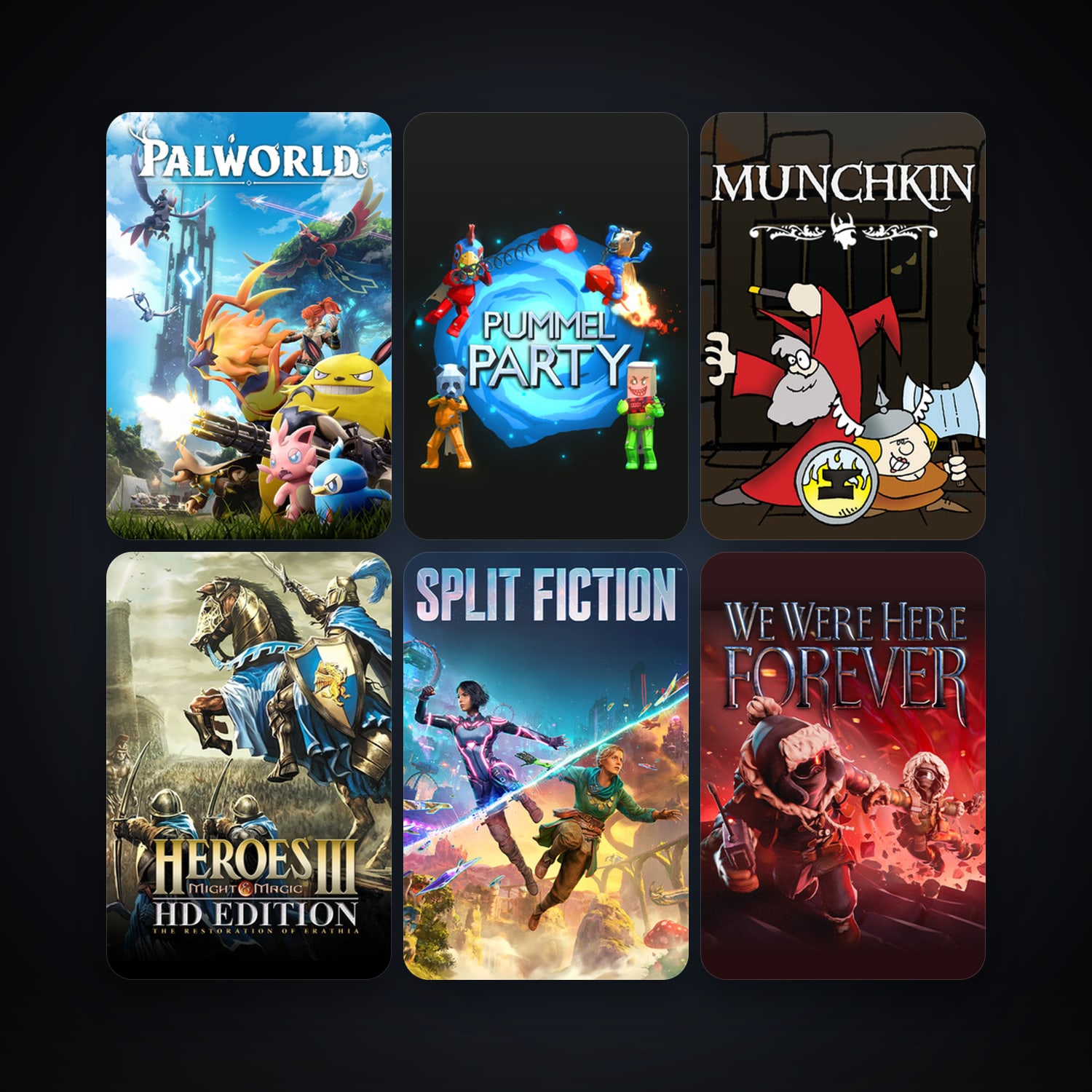 Heroes of Might & Magic III - HD Edition + We Were Here Together, 25 games, clean — HabibiAccounts