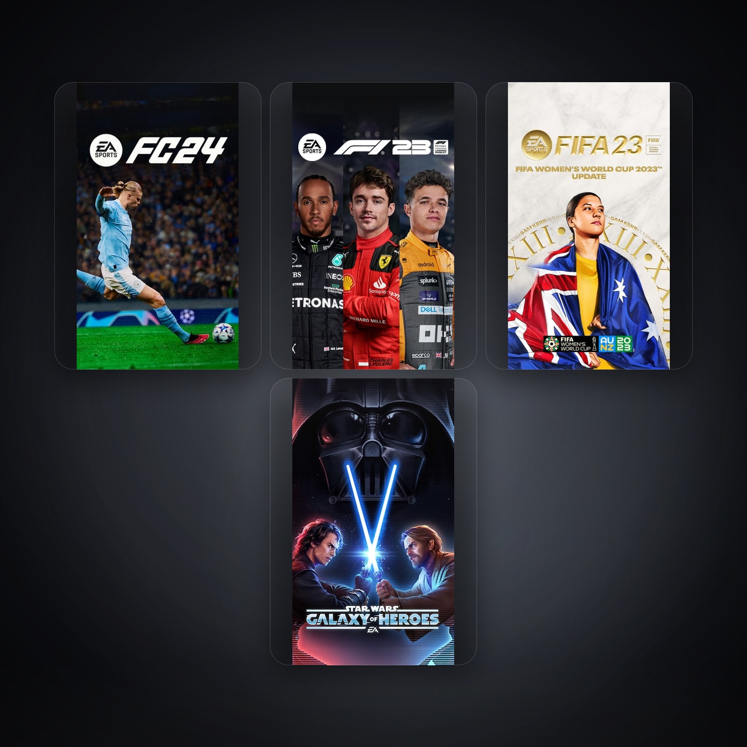 EA EA Sports FC24 + F1 23 — ES — 7 games — HabibiAccounts