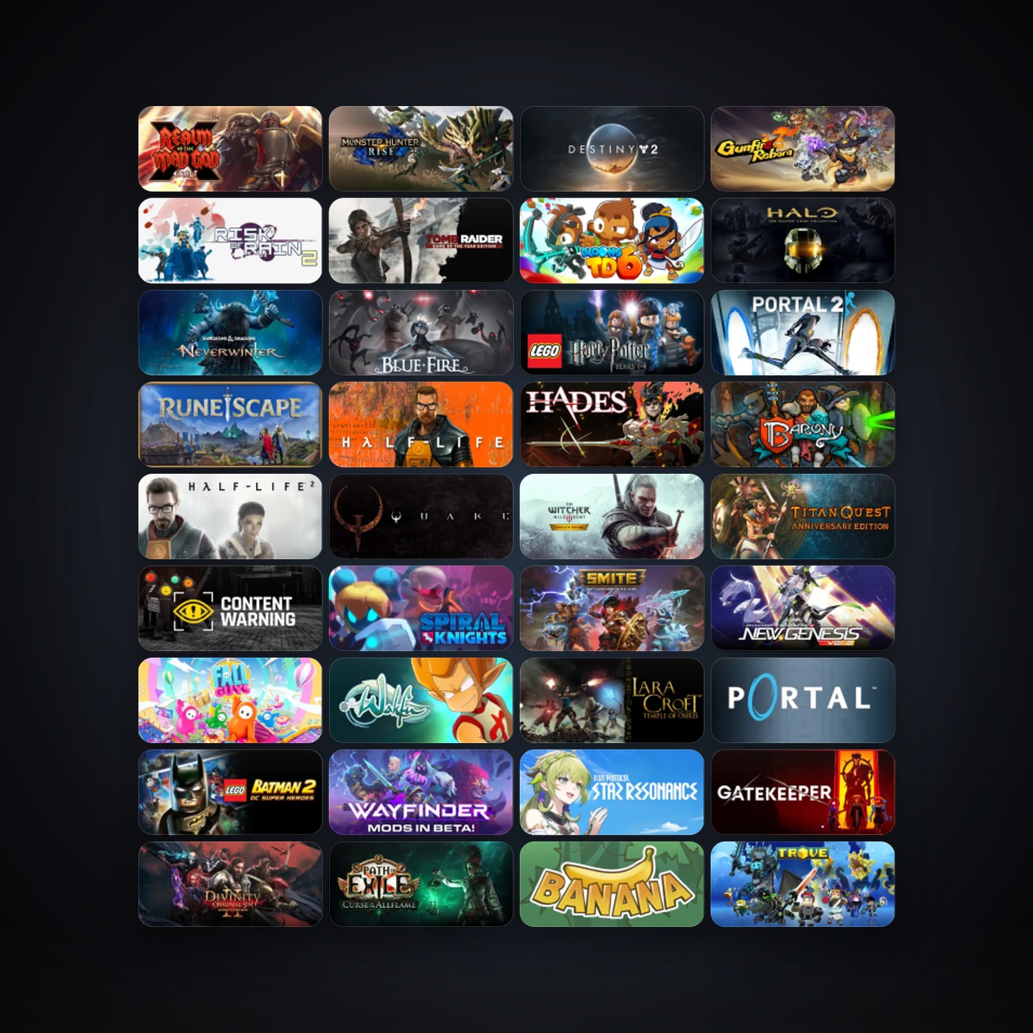 Realm of the Mad God + Tomb Raider, 150 games, Steam 13, clean — HabibiAccounts