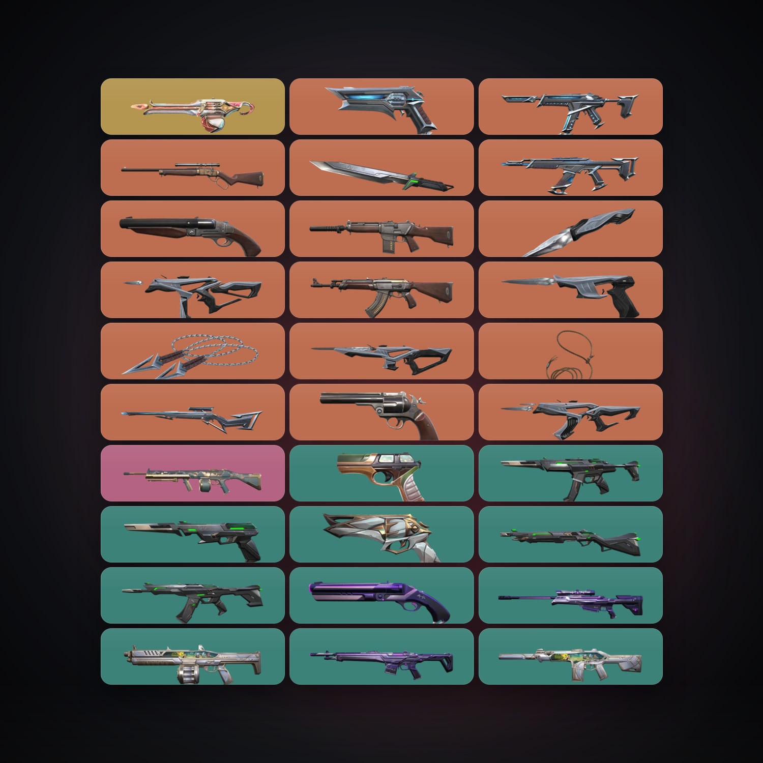 EU Silver 3 locker — 4 knives, 32 skins, lvl 75 — HabibiAccounts
