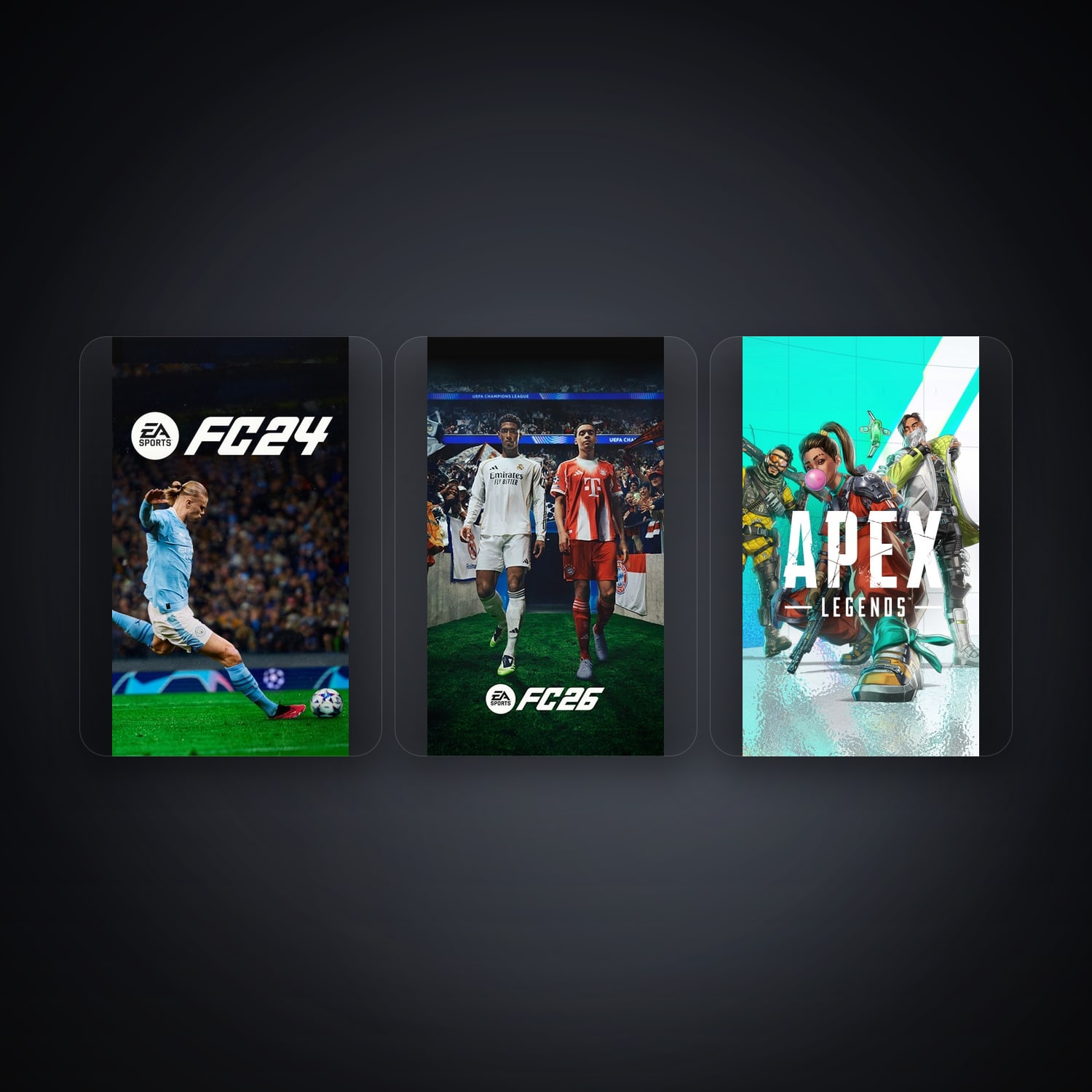 EA EA SPORTS FC24 + EA SPORTS FC 26 — FR — 4 games — HabibiAccounts