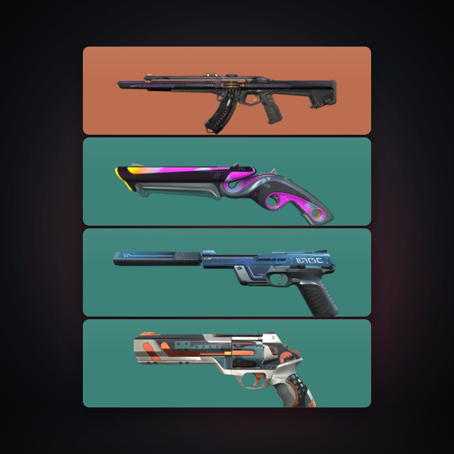 EU Bronze 2 locker — 4 skins, lvl 100 — HabibiAccounts