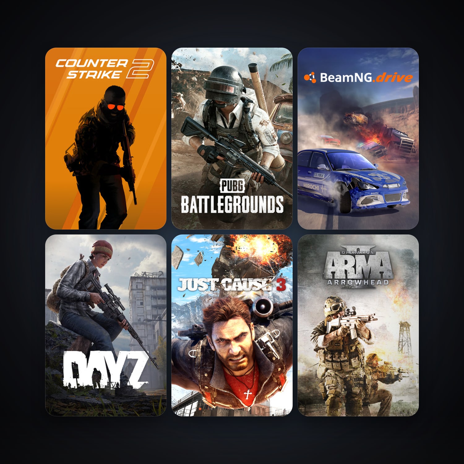 CS2 Prime + Arma 2: Operation Arrowhead, 182 games, Steam 13, clean — HabibiAccounts