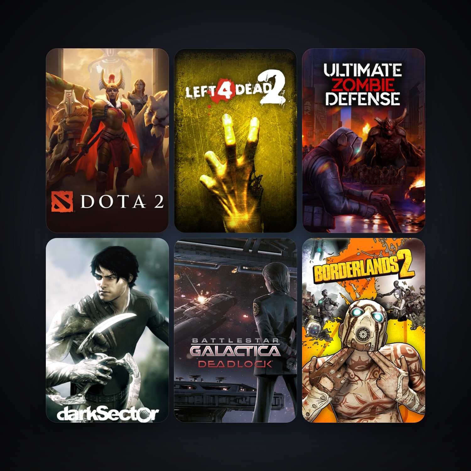 Left 4 Dead 2 + Dota 2, 13 games, clean — HabibiAccounts