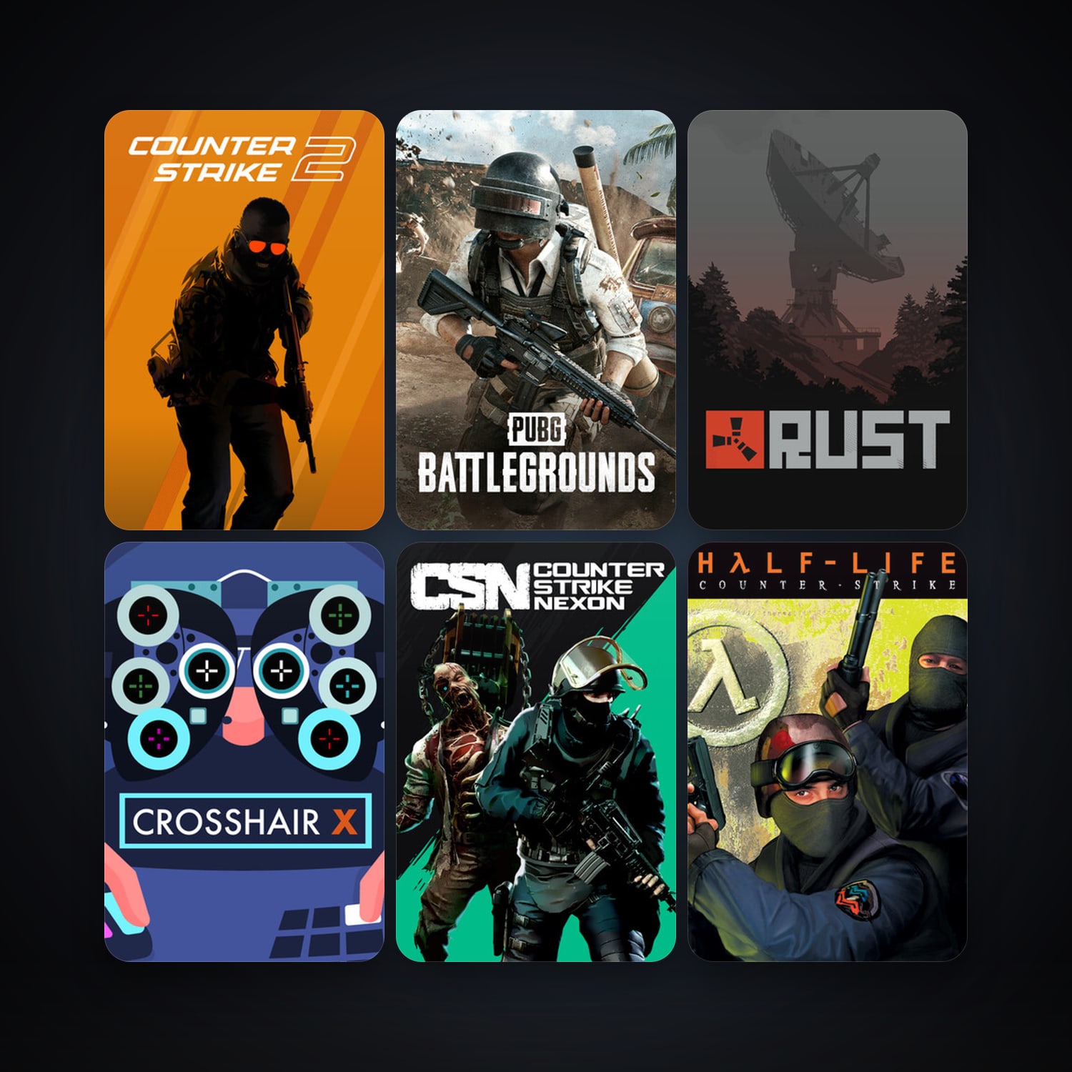 Counter-Strike + Dota 2, 64 games, clean — HabibiAccounts