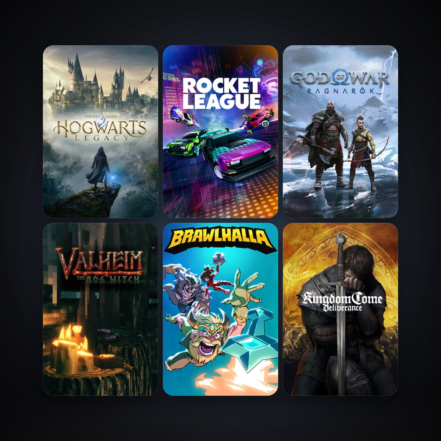 Rocket League + Brawlhalla, 27 games, clean — HabibiAccounts