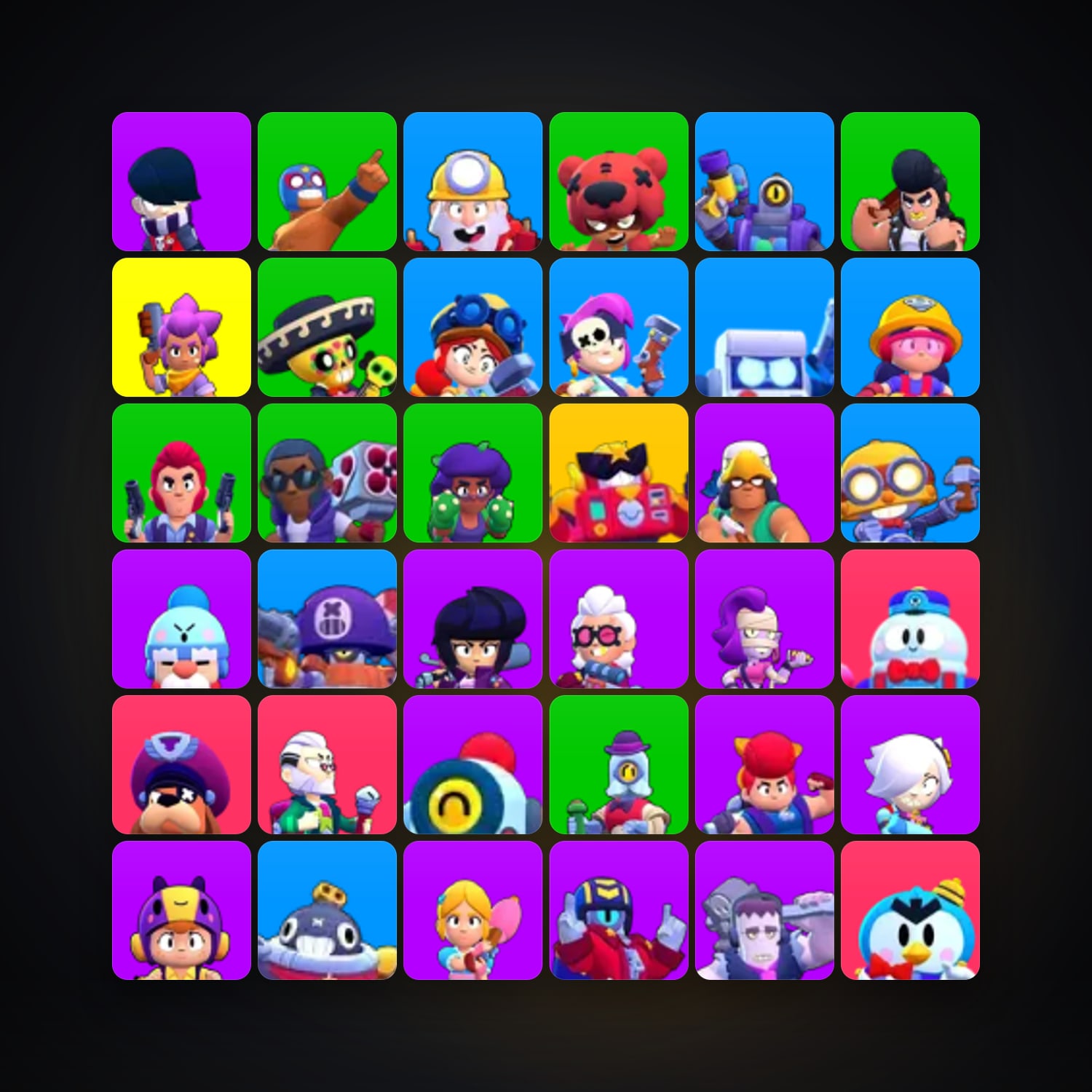 53 Brawlers | 17.9K Trophies — Supercell Account — HabibiAccounts