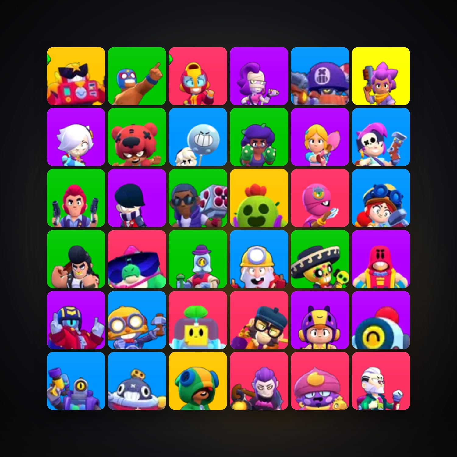 54 Brawlers | 4K Trophies — HabibiAccounts