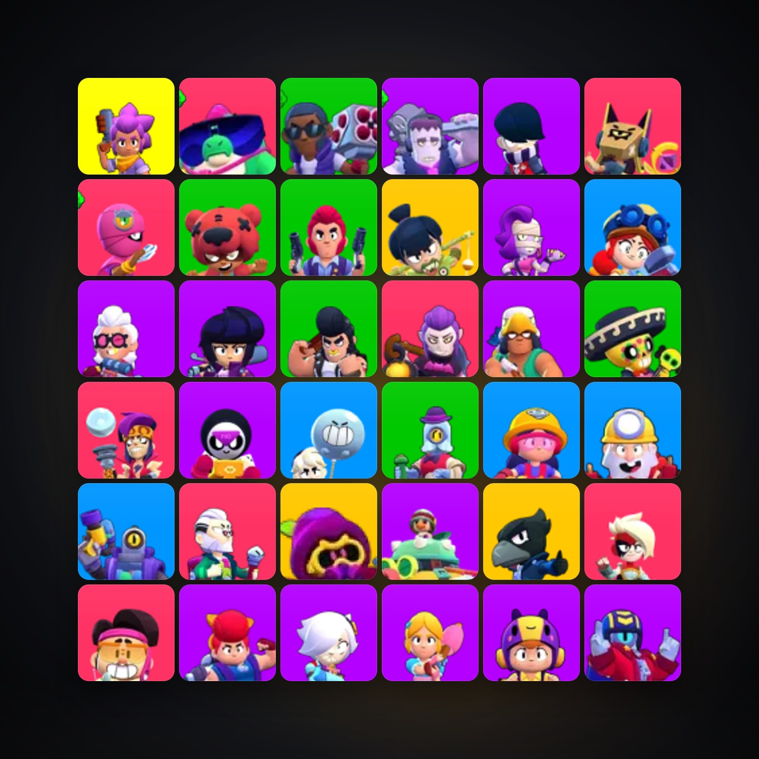 47 Brawlers | 3.2K Trophies — HabibiAccounts