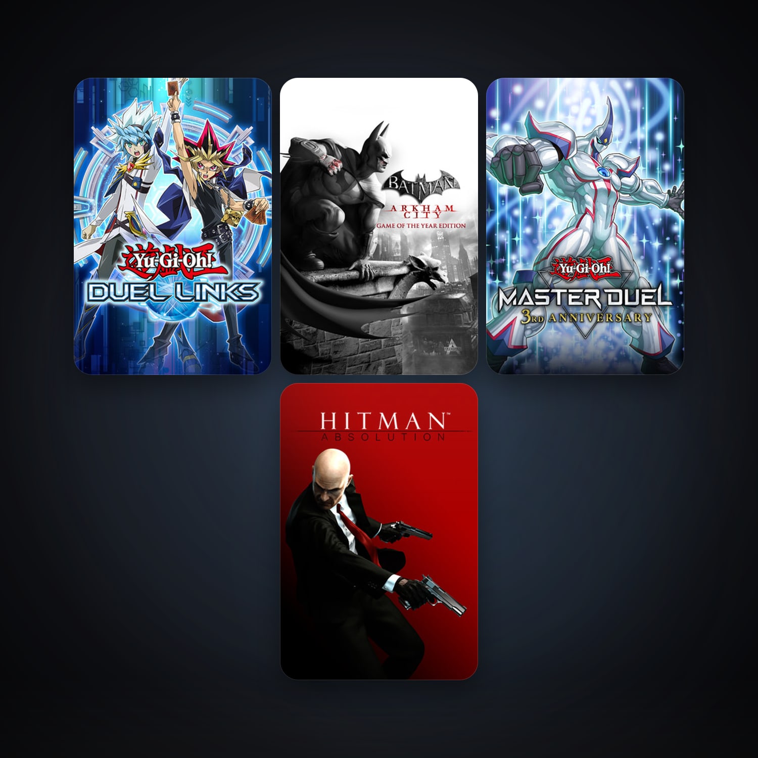 Hitman: Blood Money + Batman: Arkham City - Game of the Year Edition, 6 games, clean — HabibiAccounts