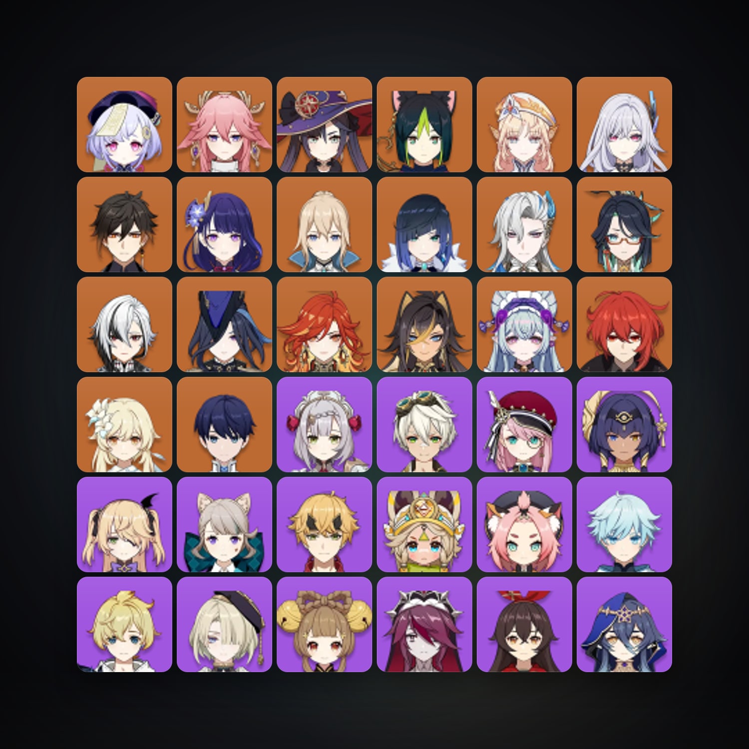 Genshin Impact | AR 59 | 67 Chars | 18× 5★ — Genshin / miHoYo Account — HabibiAccounts