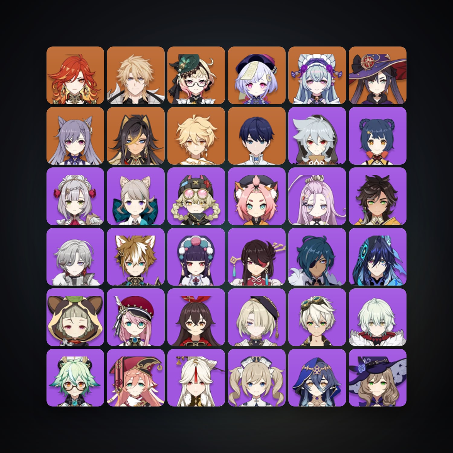 Genshin Impact | AR 56 | 43 Chars | 8× 5★ — Genshin / miHoYo Account — HabibiAccounts