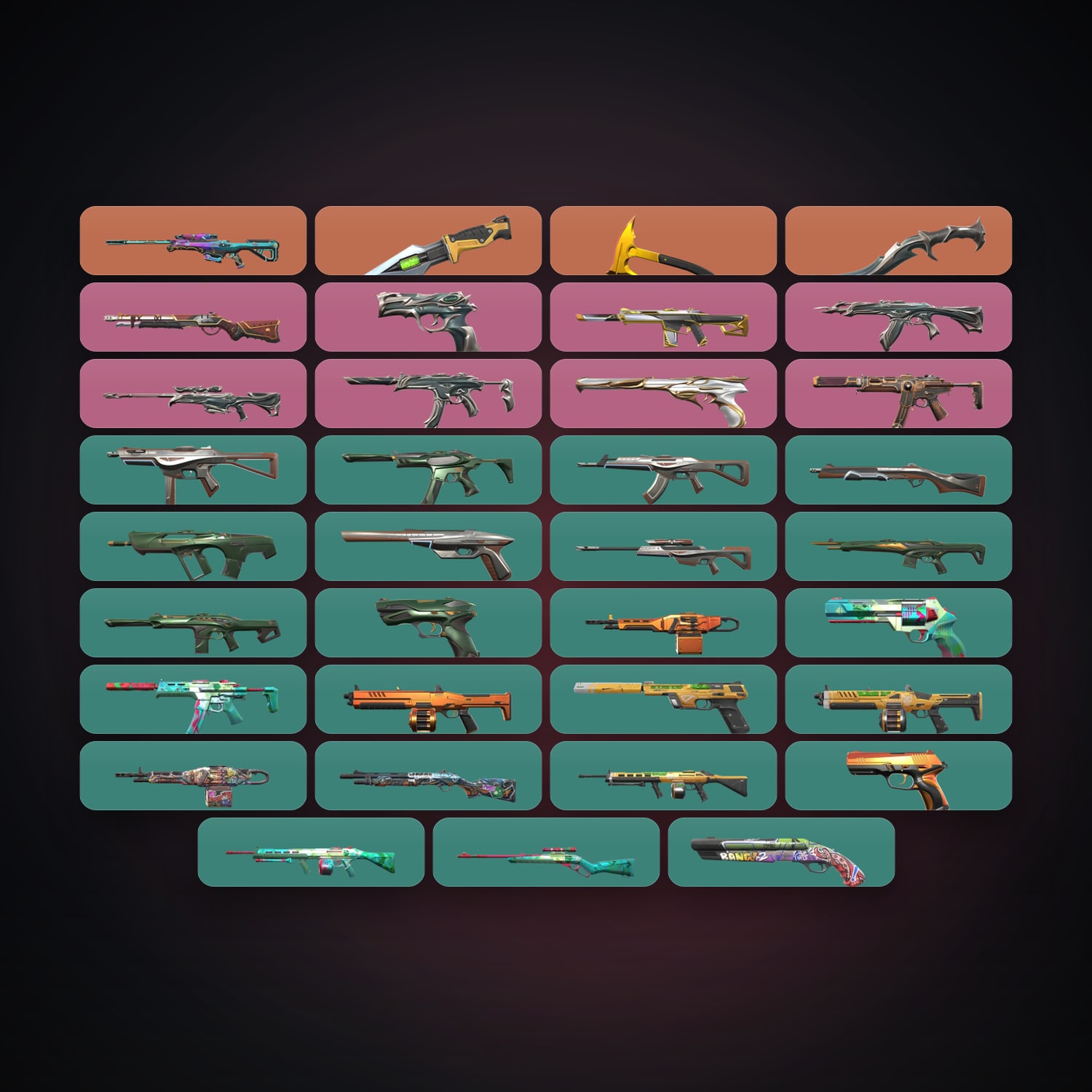 AP Bronze 3 locker — 3 knives, 37 skins, lvl 49 — HabibiAccounts