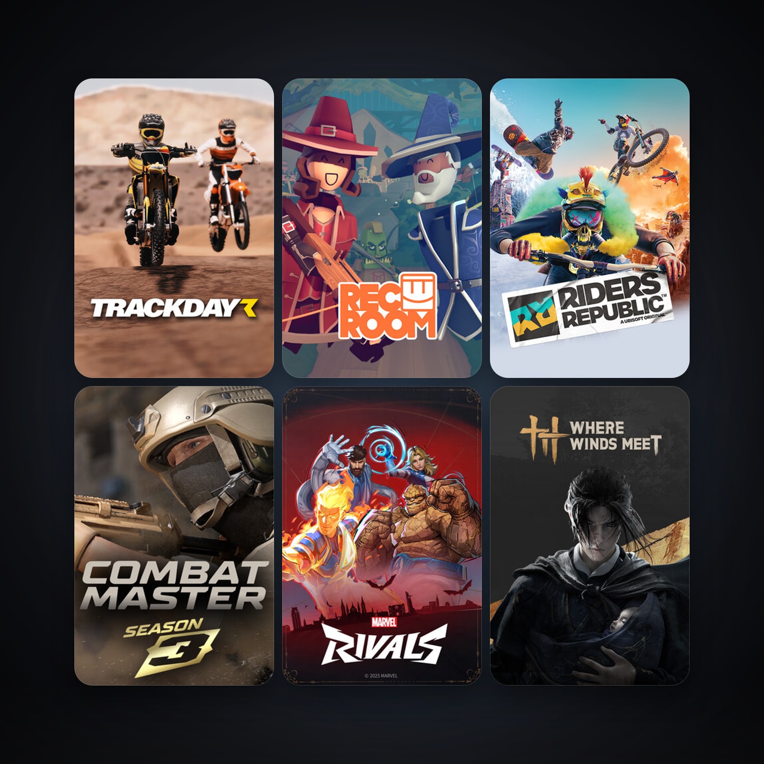 Fishing Planet + Rec Room, 22 games, clean — HabibiAccounts