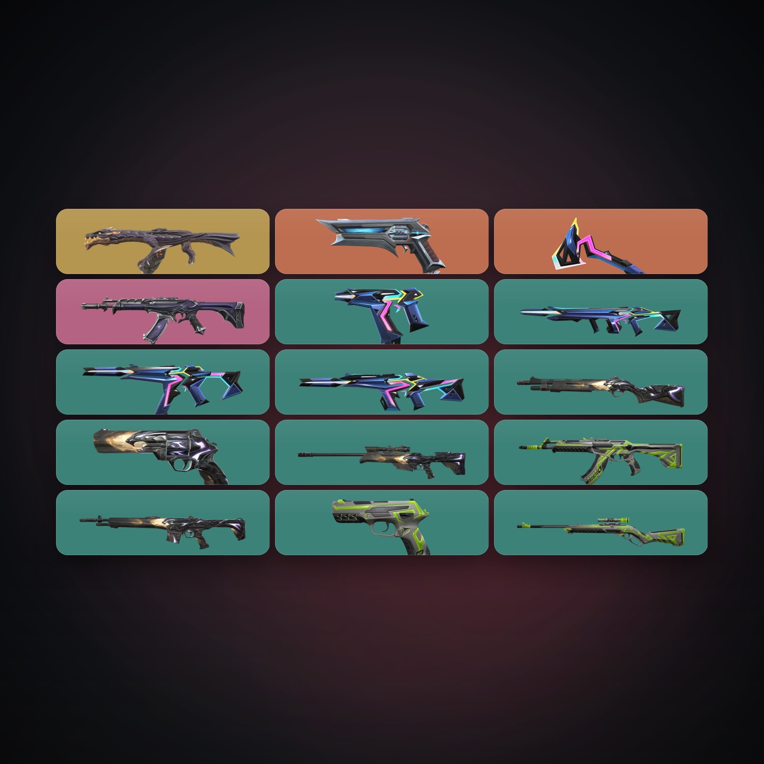 EU Gold 1 locker — 1 knives, 15 skins, lvl 66 — HabibiAccounts