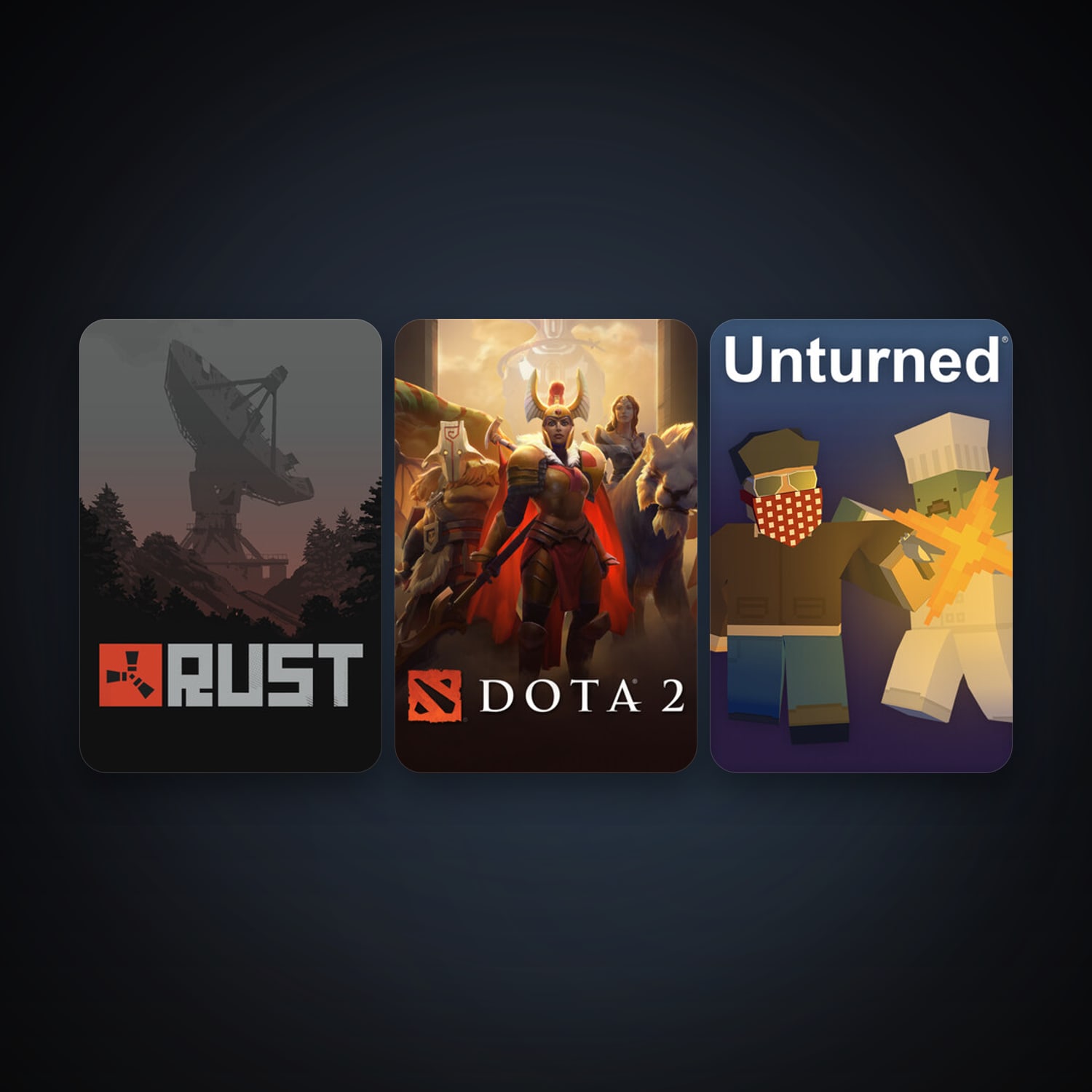 Dota 2 + Free CS2 (No Prime), 6 games, Steam 14, clean — HabibiAccounts