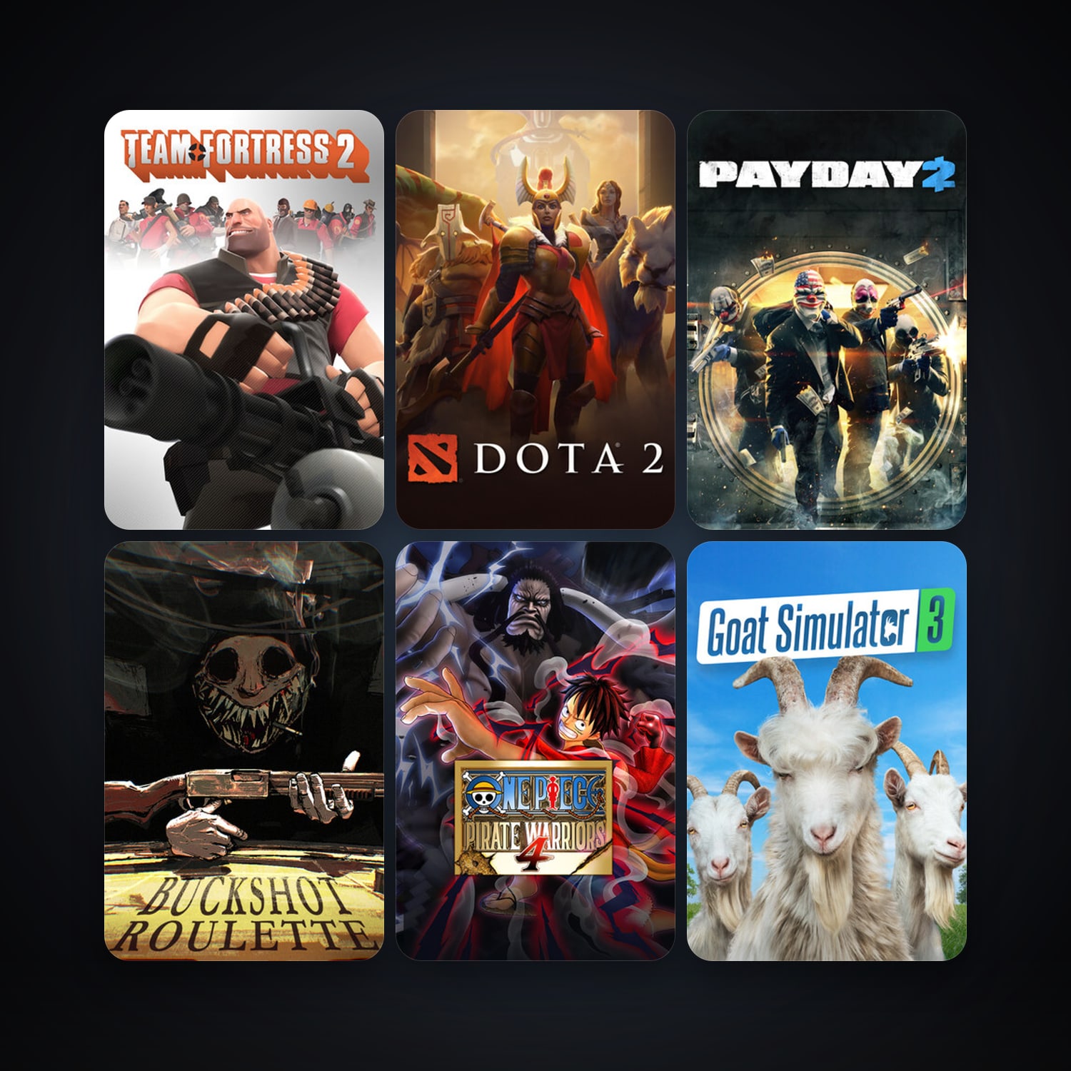 Team Fortress 2 + Dota 2, 38 games, clean — HabibiAccounts