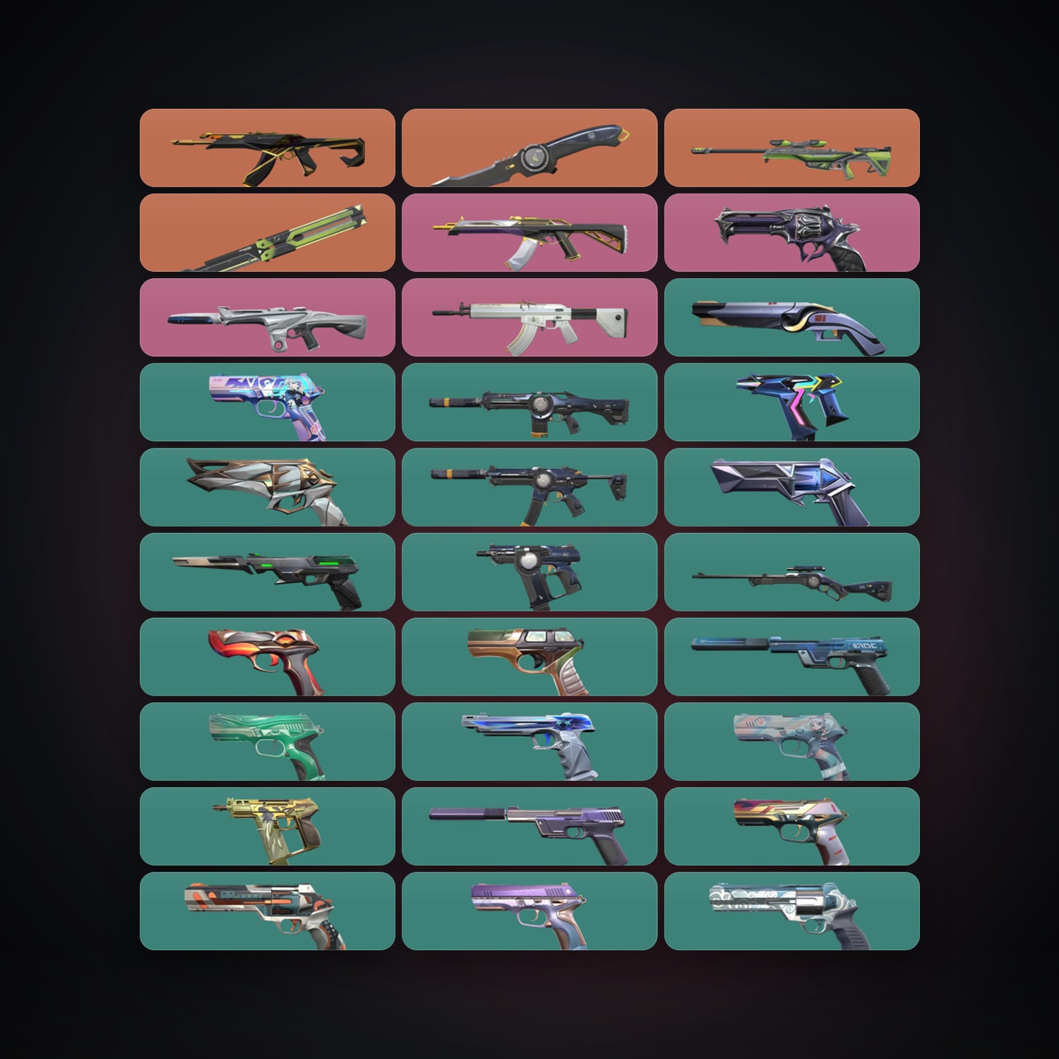 LA Bronze 1 locker — 2 knives, 43 skins, lvl 413 — HabibiAccounts